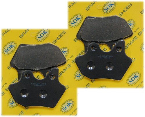 Front rear brake pads fit - pads,